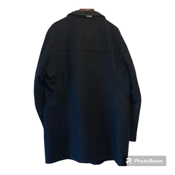 Bugatti | Men’s XL Dress Coat | Charcoal Grey with Thermore Technology - Picture 3 of 8